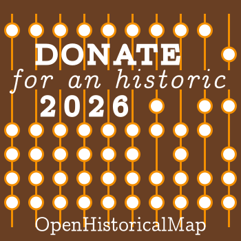 OpenHistoricalMap 2026 Fundraiser